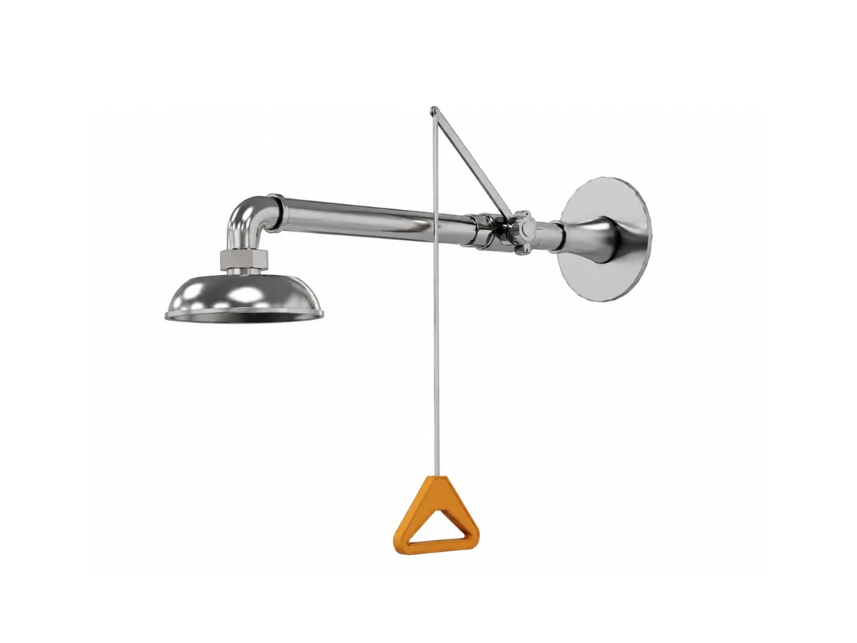 Vòi Sen Tắm Khẩn Cấp Inox SUS304 Gắn Tường