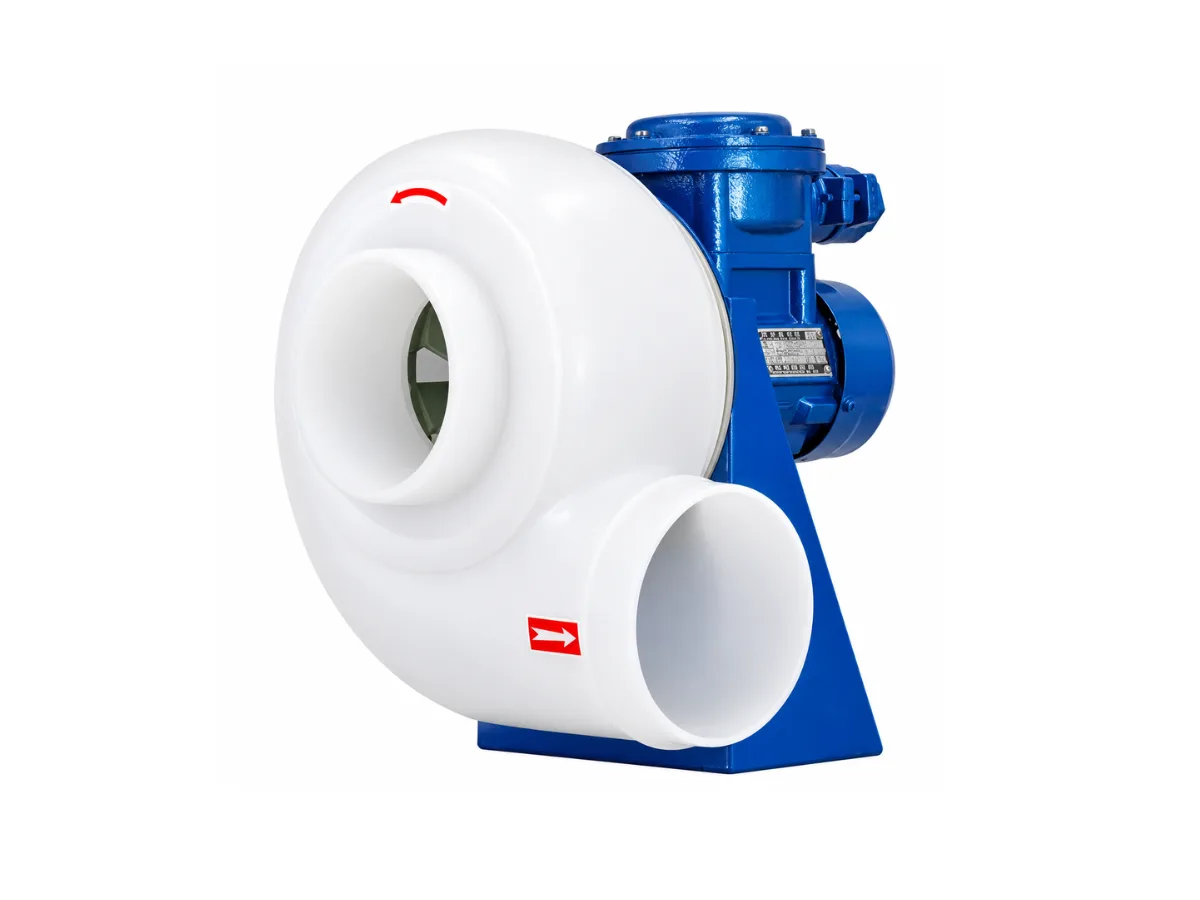 Quạt ly tâm chịu acid Meansoon MPCF-250-B2T