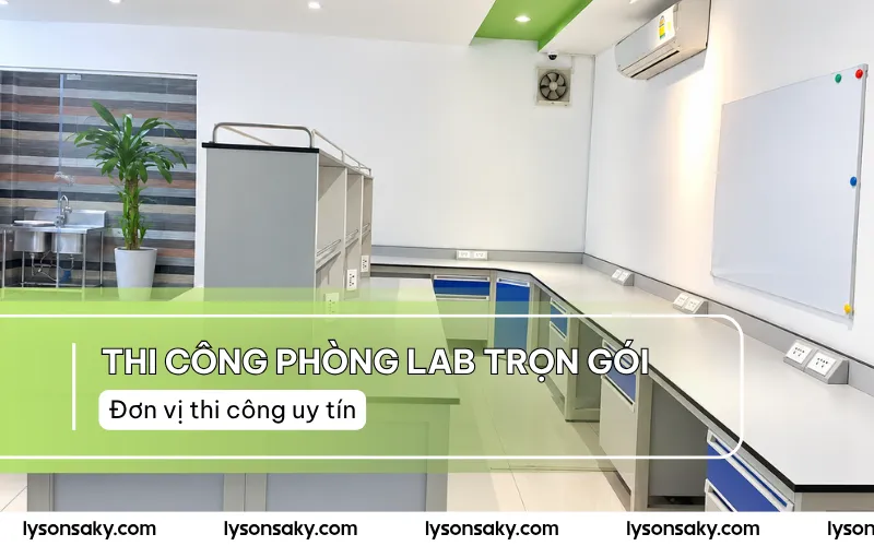 Lý Sơn Sa Kỳ Lab Thiết Kế Thi Công Phòng Thí Nghiệm Trọn Gói