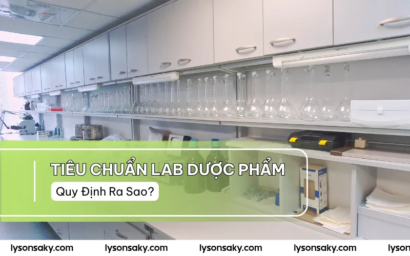 Tiêu chuẩn phòng lab dược phẩm